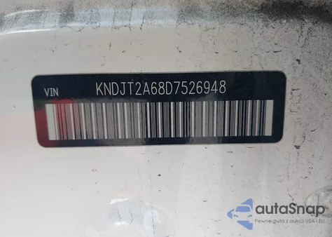 2013 Kia Soul ! from USA, damaged, VIN KNDJT2A68D7526948